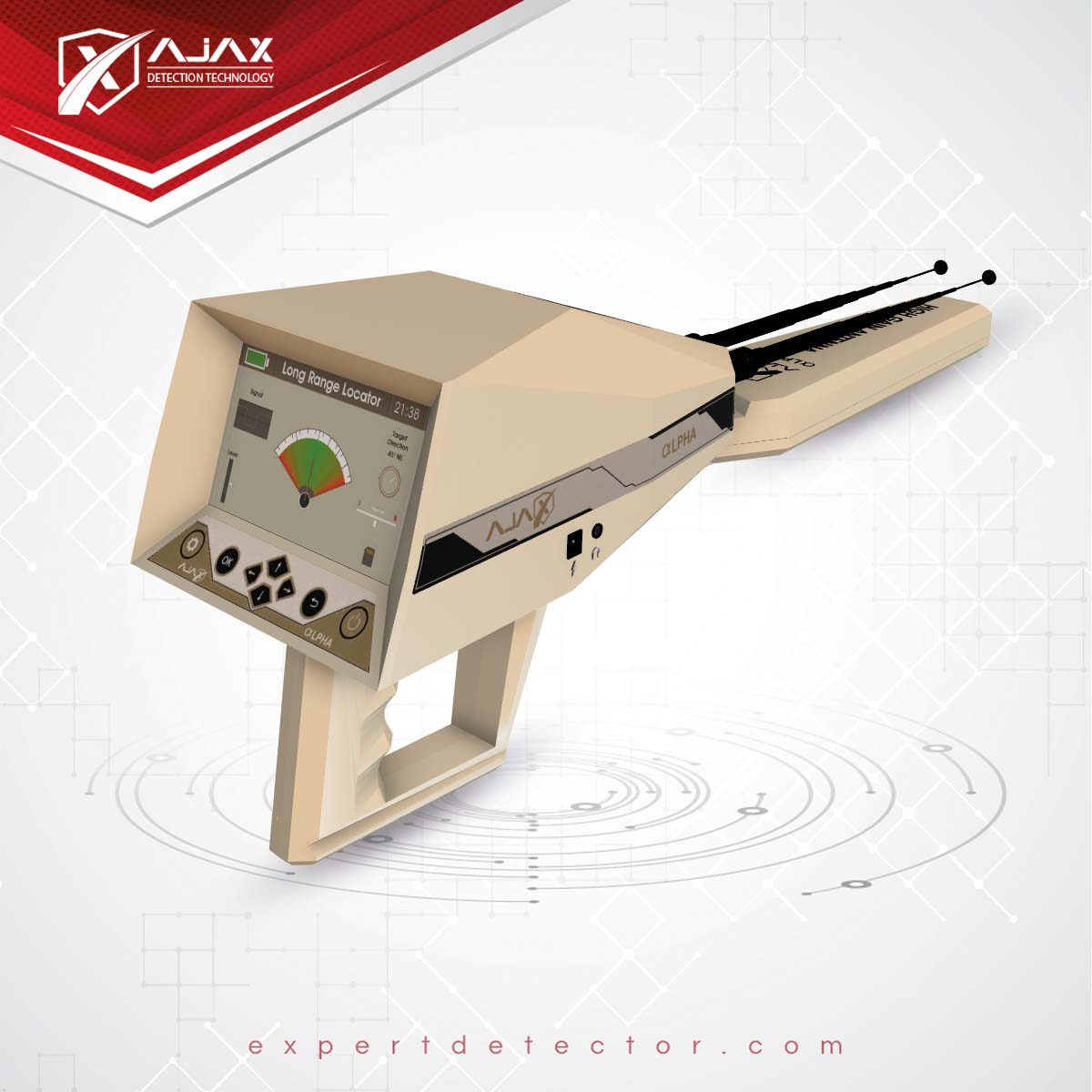 Ajax alpha gold detector
