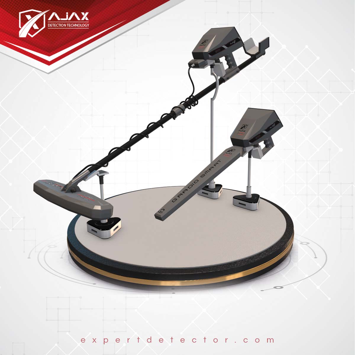 Ajax gamma metal detector