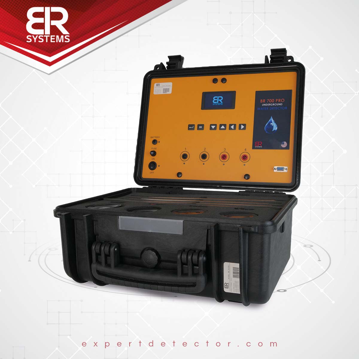 BR 700 pro underground water detector