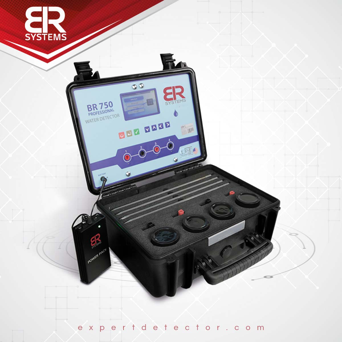 BR 750 Professional Underground water detector